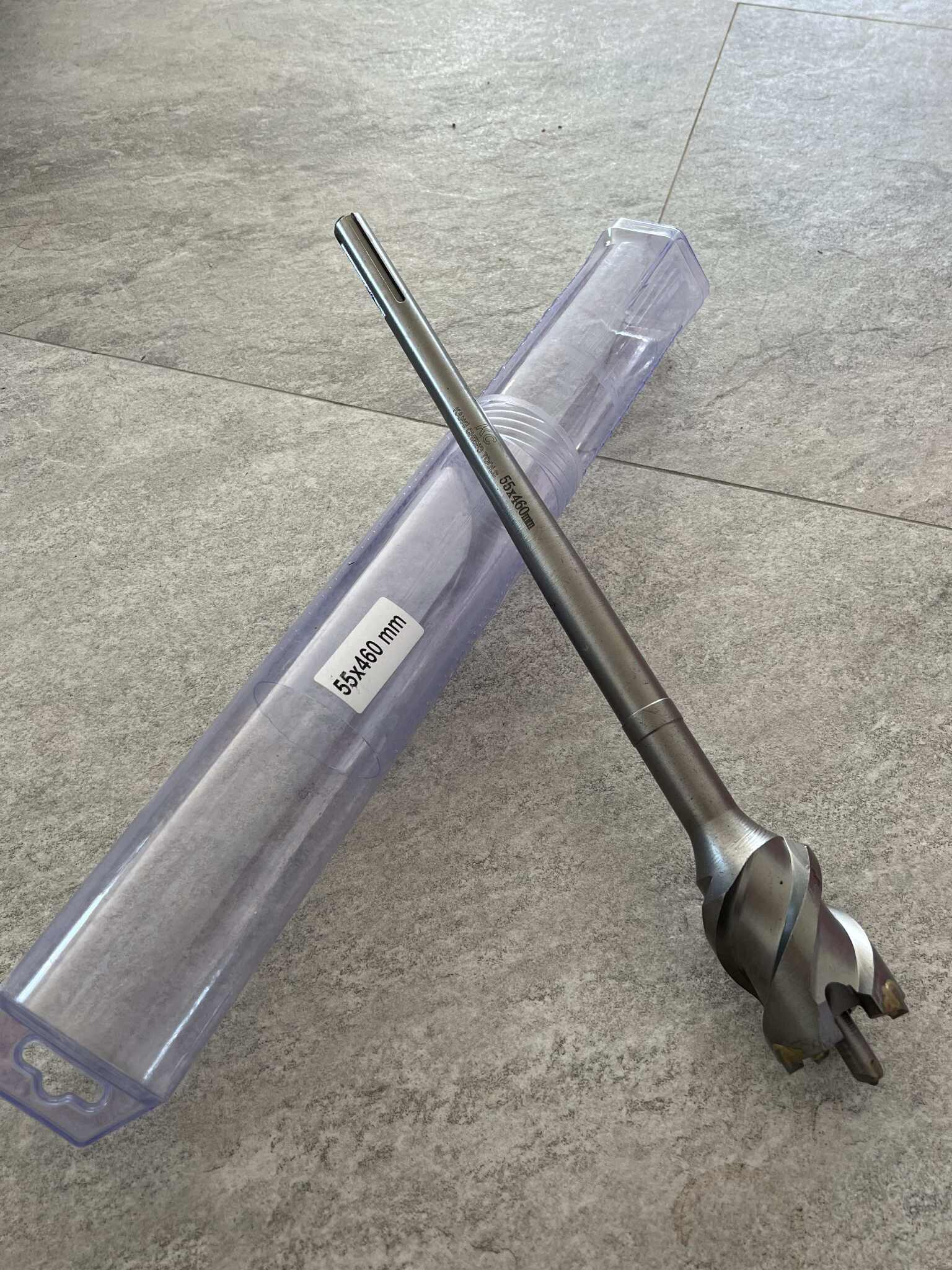 170 Profesionalne burgije za klime 55 × 460 mm – nezaobilazan alat za montere - Image 1