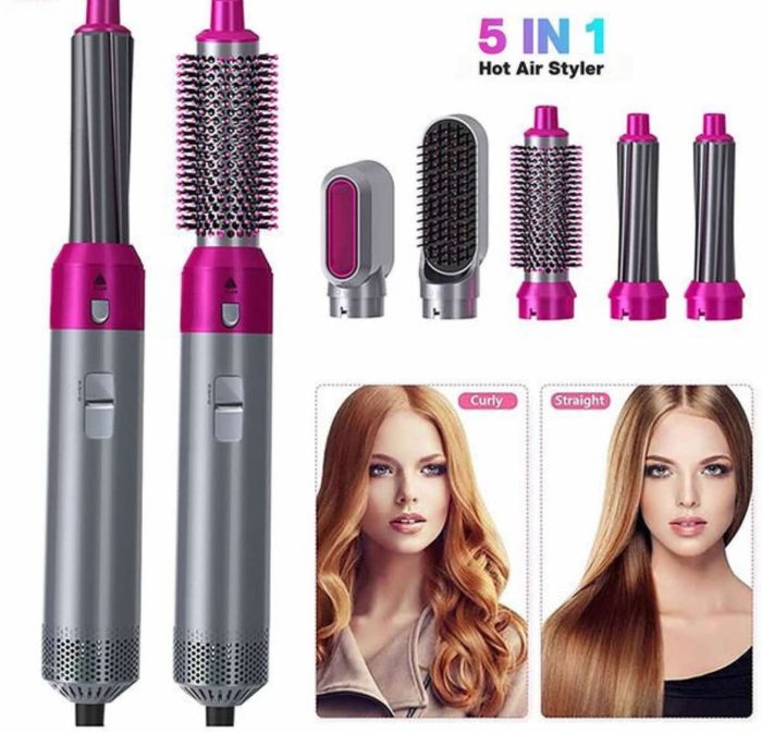 Set za feniranje i stiliziranje kose 5u1 - Image 1