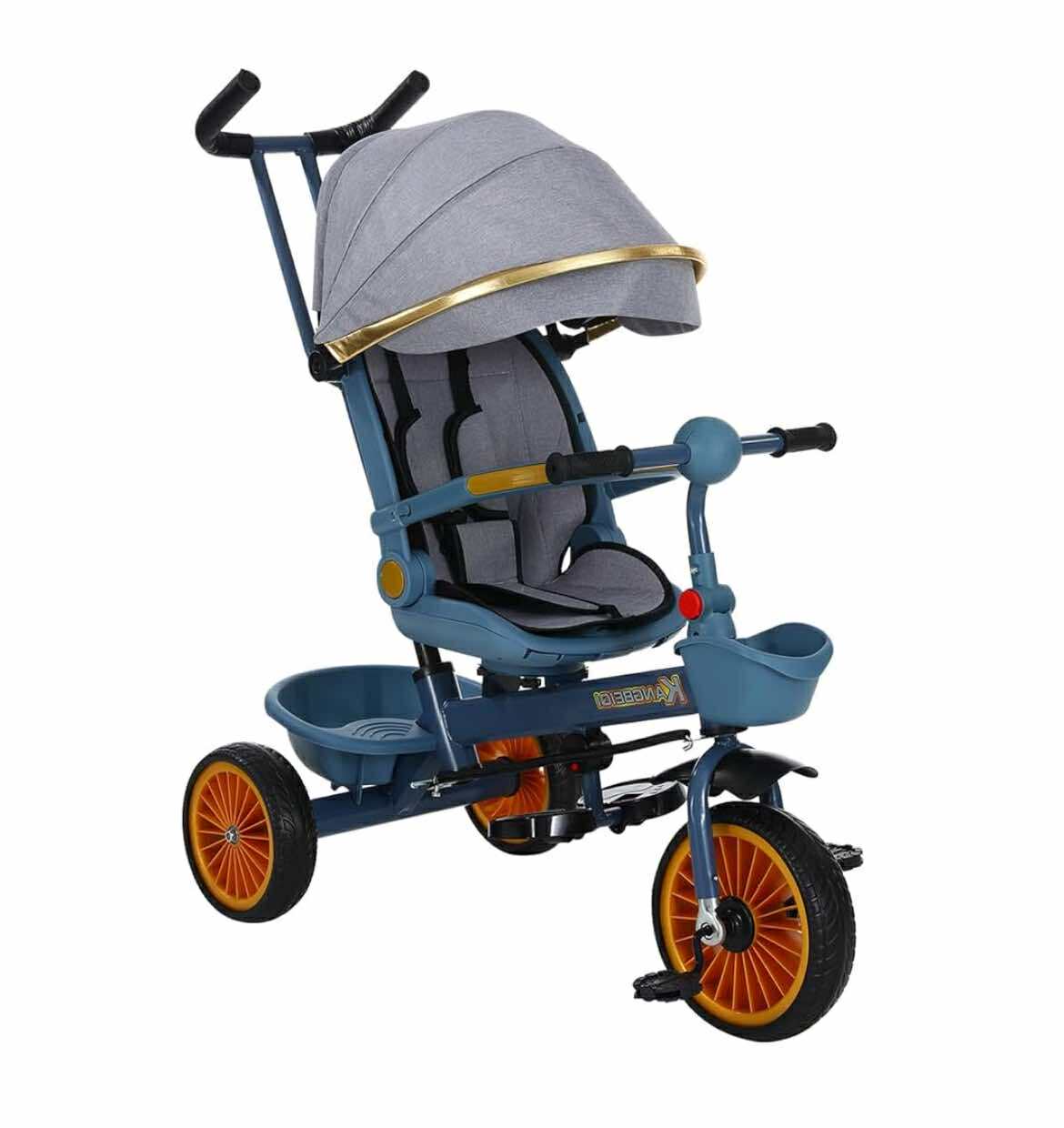 547244035_10062089133891414_7565471452638209882_n Dječiji tricikl 3u1 sa tendom - Image 3