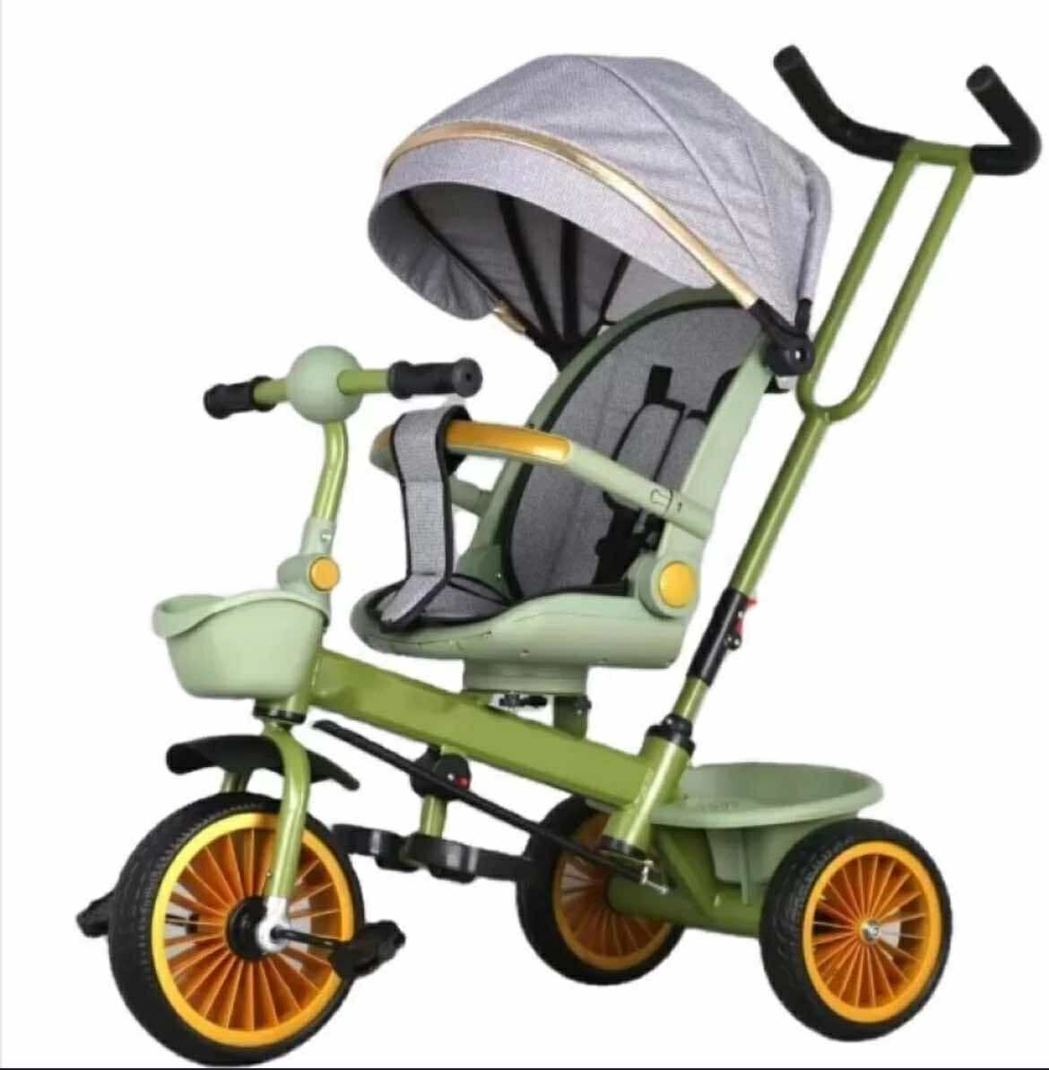 549910063_1139291741476534_2128087196288402254_n Dječiji tricikl 3u1 sa tendom - Image 1