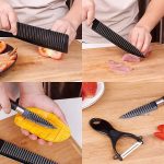 Set kuhinjskih noževa sa makazama i guljačem – 6u1 profesionalni set - Image 5